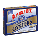 Bumble Bee Oysters Fancy Smoked Left Picture